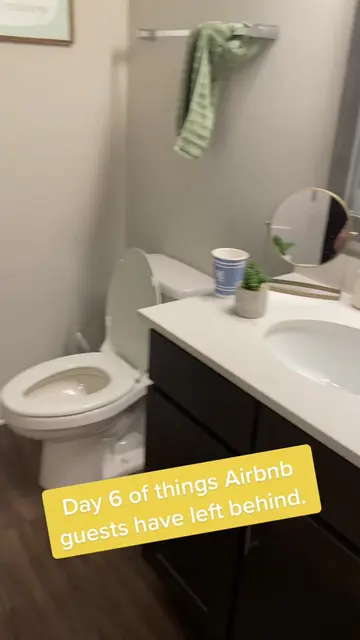 Day 6 of things Airbnb guests have left behind. #airbnb #airbnbhost #airbnbtips 