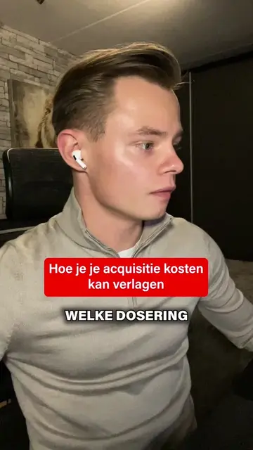 Je kan je acquisitie kosten verlagen door het aanbieden van een lead magnet 🧲. 