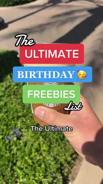 30+ places that give you FREE food on your birthday! 🥳 Did we miss any? Let us 