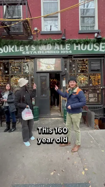 McSorley's Old Ale House has survived for over 160 years by only serving one ite