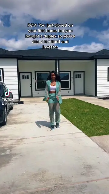 I JUST BOUGHT A DUPLEX 🥹 #newhomeowner #blackhomeownership #multifamilyinvestin