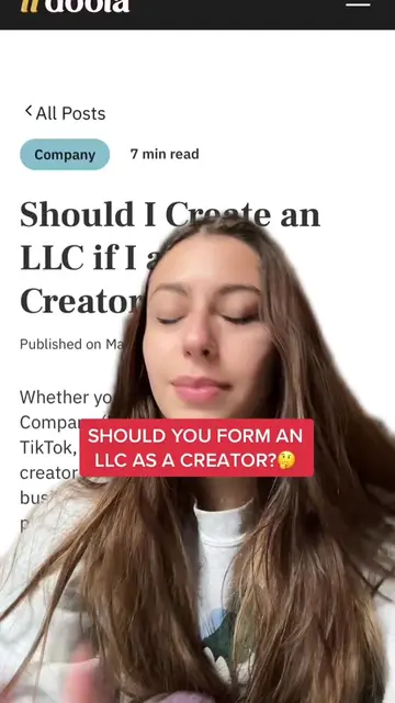 Should you form a business as a creator? Here’s the breakdown ‼️ #doola #busines