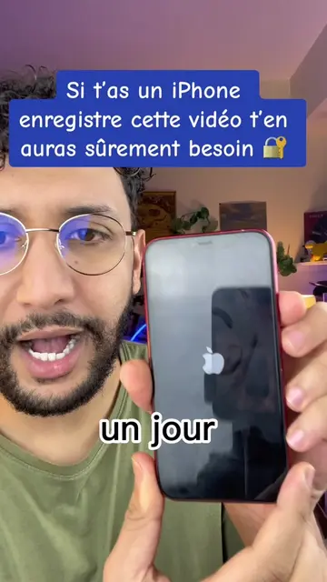 Si t’as un iphone tu dois absolument enregistrer cette vidéo !  #iphone #iphonea