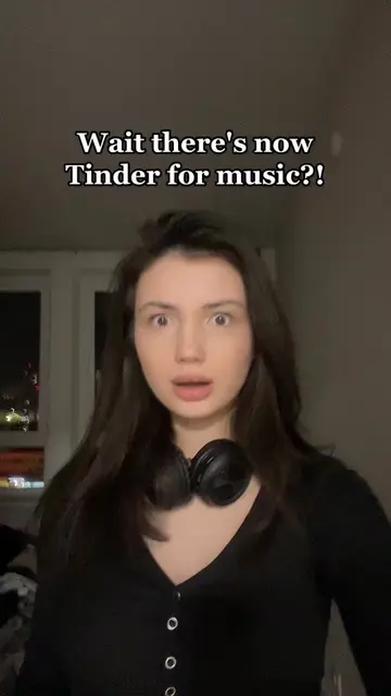 TINDER BUT FOR MUSIC?????? #tinder #music #app #spotify #applemusic 