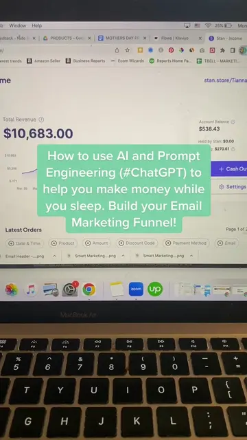 How to use AI and #promptengineering (#ChatGPT) to help you make money while you