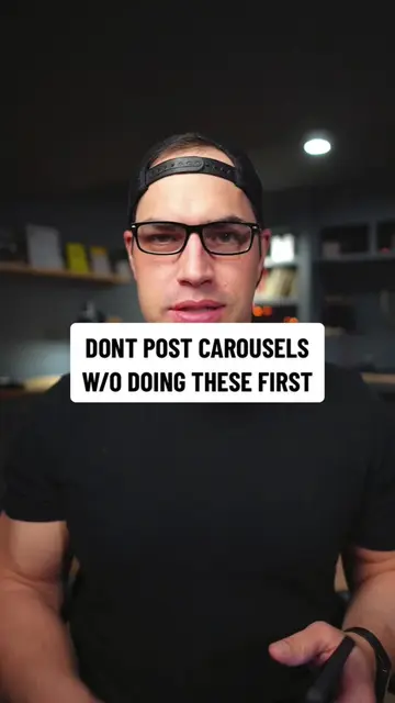 I grew from 0 to 100k just by posting carousls. Follow these 7 steps if you want