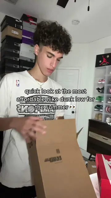 Unboxing vid | Would you buy these pure platinum dunks for $110-$135?? #dunks #f