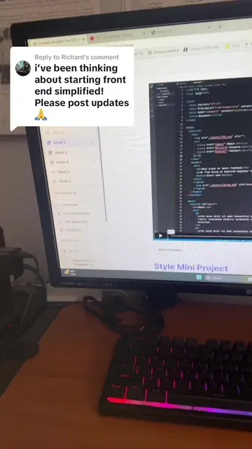 Replying to @Richard a little info #Tech #softwaredeveloper #learningtocode #100