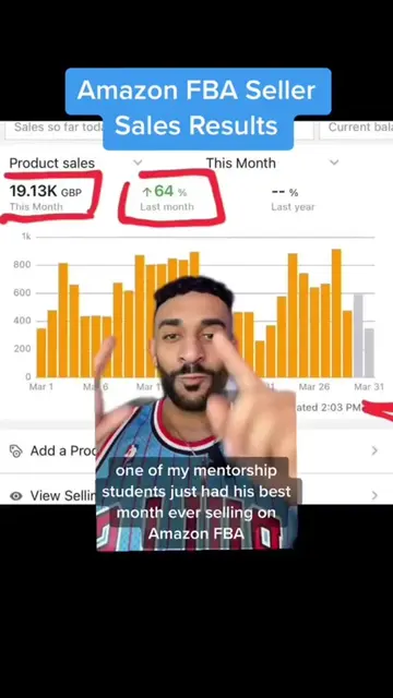 One of my mentorship students just had his best month ever selling on Amazon FBA