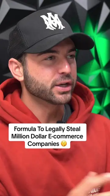The formula for legally stealing million dollar e-commerce companies. ##ecommerc