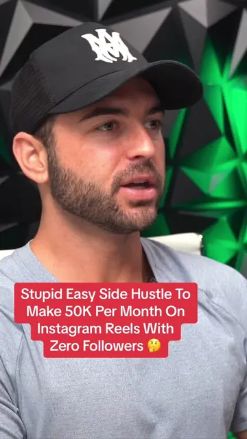 Stupid Easy Side Hustle To Make 50K Per Month On Instagram Reels With Zero Follo