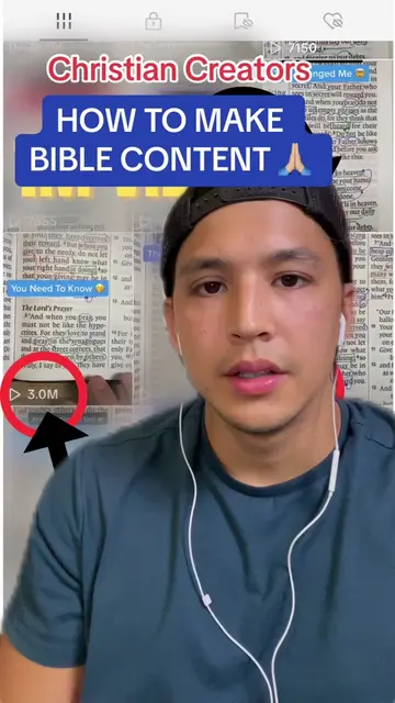 How to make bible teaching content 🤯📝#christiancreators #contentcreators #God 