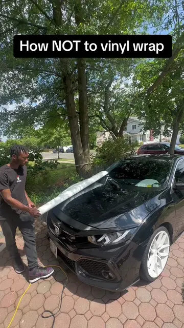 #vinylwrap #carwrap #glosswhite #viralvideo #tutorial #DIY #howtowrap #howtoviny