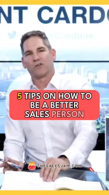 💡 Elevate your sales skills with these 5 game-changing tips by Grant Cardone @G