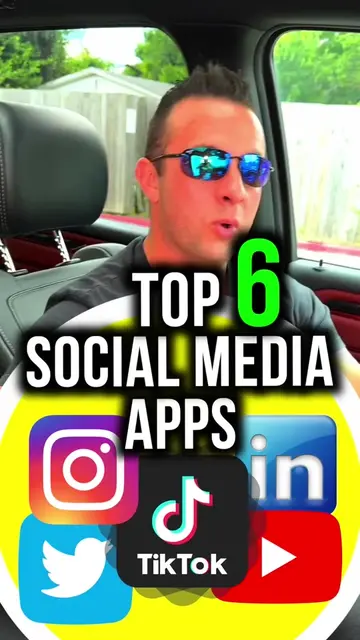 Top 6 Social media Apps! #top5  #topapps 