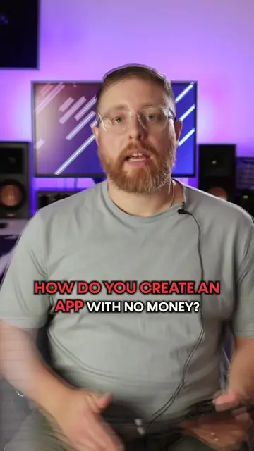 How do you create an app even if you have no money. #entreprenuertok #entreprenu