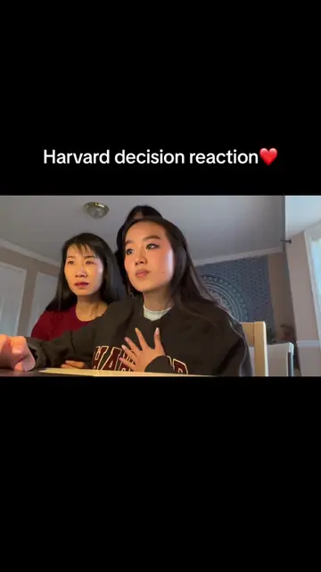 Dreams really do come true✨ #harvard #harvard2027 #collegedecision #collegeaccep