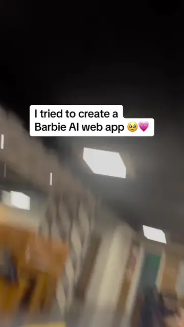 Very proud of it 👁️👄👁️ #nocodeapp #barbie #barbiemovies #barbiechallenge #ai 