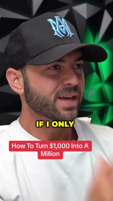 If I only had $1000 and I wanted to turn it into 1 million this is exactly what 