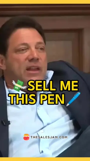 🖊️ "Sell me this pen." 🐺💼 Discover how the real Wolf of Wall Street, Jordan B
