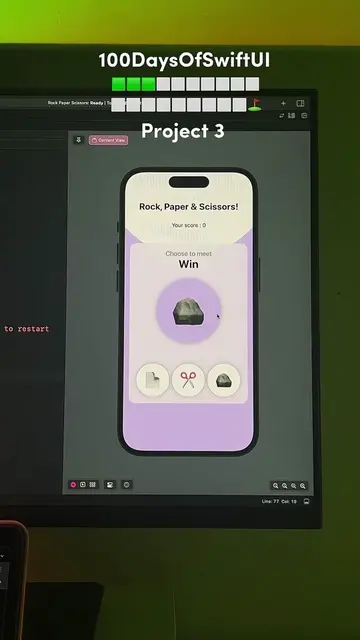 📈Progress updates ( SwiftUI )  -eventually I felt like I knew some logics behin