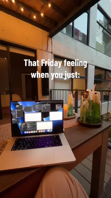Weekends are for doing whatever except opening your work laptop. #workfromhomeli