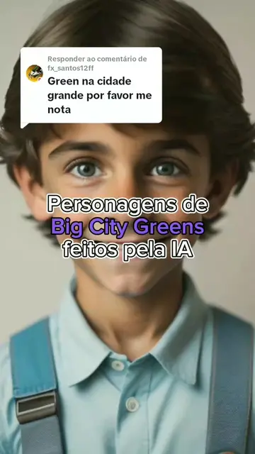 Respondendo a @fx_santos12ff Os personagens de Big City Greens versão I.A! O que