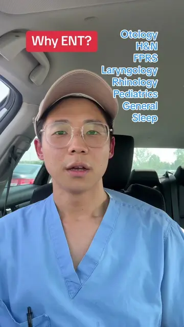 Why did I choose to go into ENT from medical school? Also shoutout to all the aw