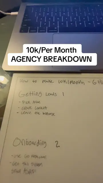 Full agency breakdown🤝