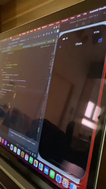 Flutter messenger #flutter #developer #code #programming #speedcode #libya #face