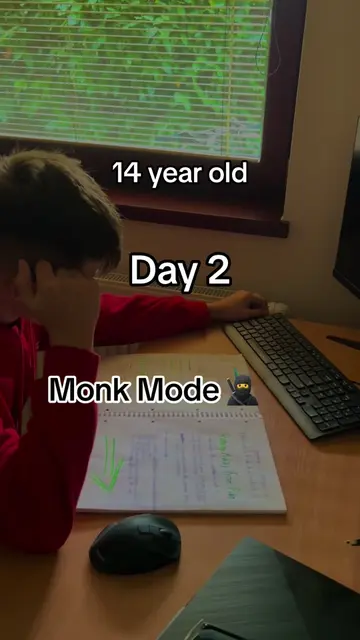 Day 2 Of My Journey! Monk Mode 🥷#success #wealth #moneytok #motivation #richlif