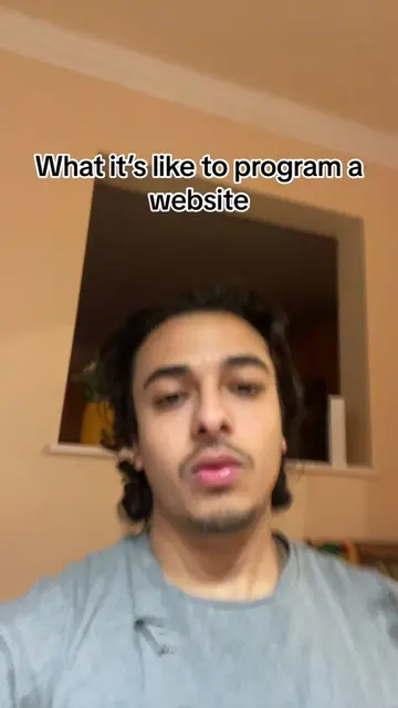 What it’s like to program a website. #coding 