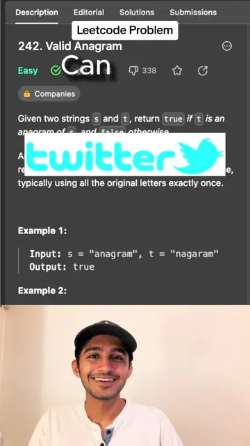 Would you pass Twitter’s interview? Follow to level up in tech! #leetcode #techi