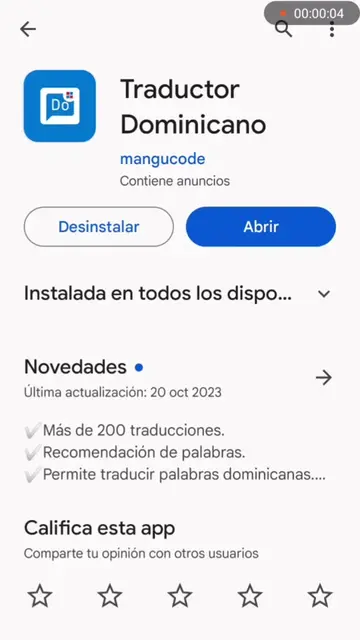 App traductor dominicano #appdeveloper #appdesign #developer #dev #googleplay #p