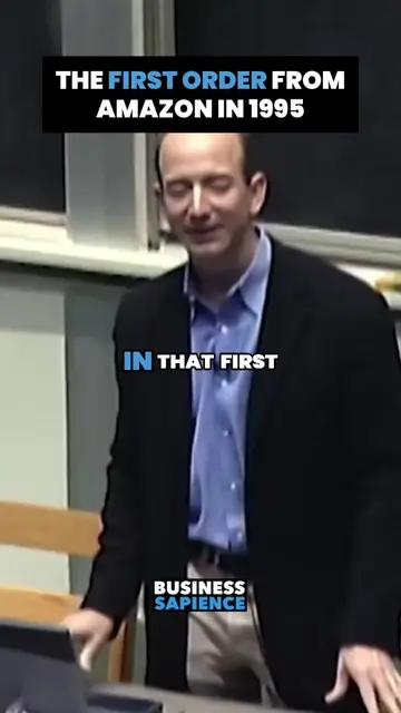 Jeff Bezos about the first and funny order via the website, the only one in the 