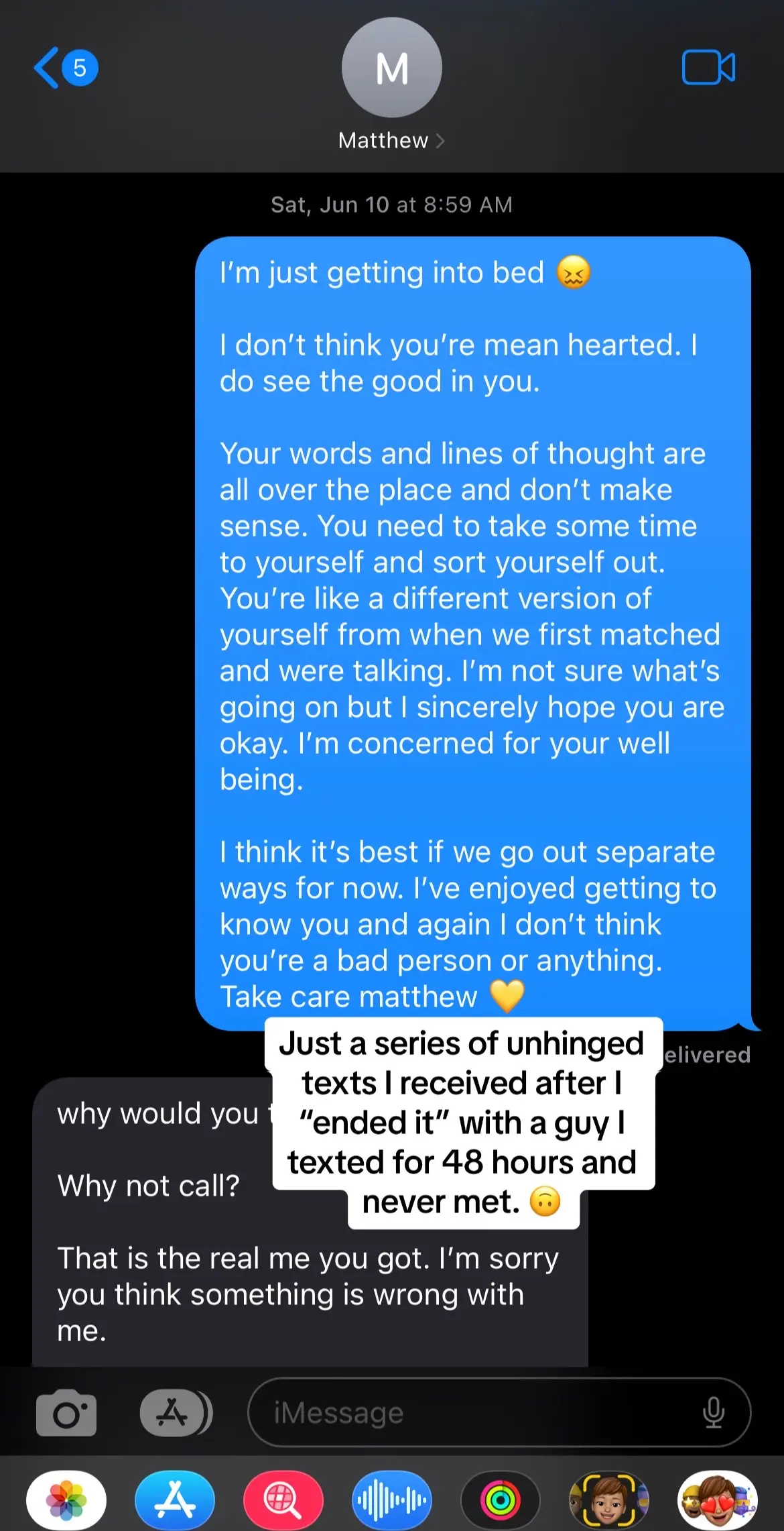 Men scare me 