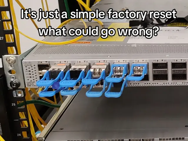 I messed up medium-time #cisco #networkengineer 
