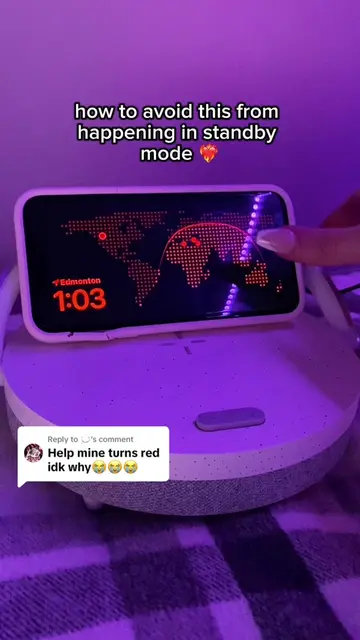 Replying to @💭 how to fix red standbymode❤️ #fyp#foryou#iphone#ios17#iphonehack