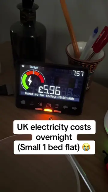 ⚡️UK Electricity Prices! We have a storage heater and 1 radiator! #uk #electric 