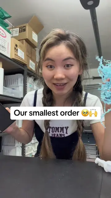 Everyone always pack their biggest order on TikTok…so let’s pack our smallest or