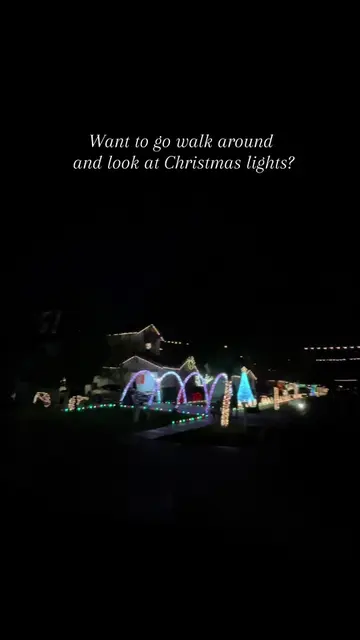 The perfect place to walk around and look ar Christmas lights! 🎄❄️🎅🏻✨☃️ #chri