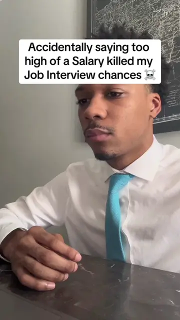 NEVER say a Number First, not even a higher one 😵 #jobinterviewtips #techsalary