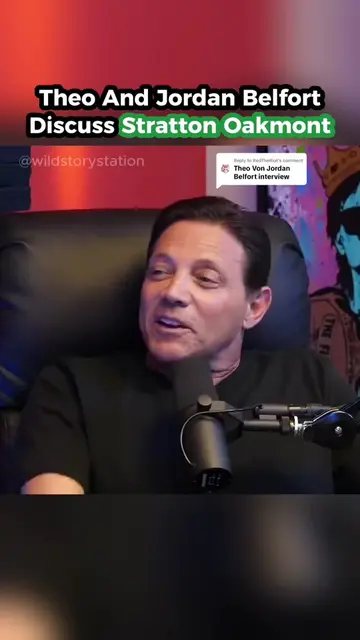 Replying to @RedTheRiot a clip from the Jordan Belfort Theo Von Interview #finac