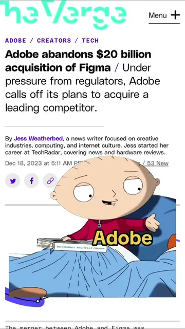 sooooo close @Adobe @figma #saas #b2bmarketing #acquisition #productmarketing 