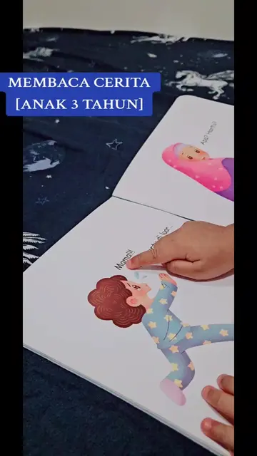 BELAJAR MEMBACA CERITA ANAK 3 TAHUN [3 TAHUN 3 BULAN] #belajarmembaca #3tahun #k