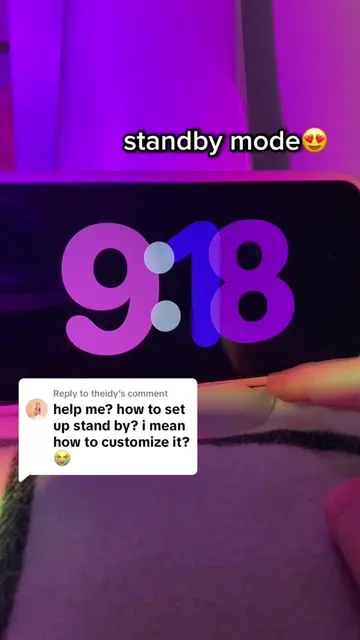 Replying to @theidy Hope this helps! App: @iScreenApp #fyp#foryou#ios17#standbym