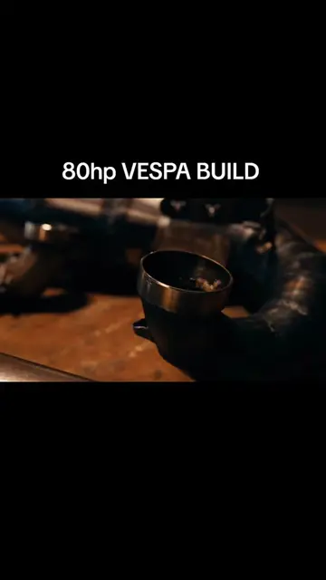 80hp vespa build & dyno test 407cc #vespa #bfa306 #dynotune #build #2stroke #dyn