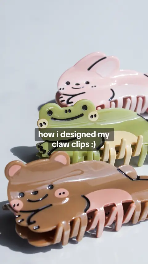 only took me like 4 months or wtv 🤭 #clawclip #localartist #sg 