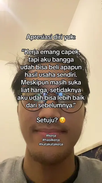 Yuk komen apa aja yg udah kamu dapat dari hasil kerja selama ini & repost video 
