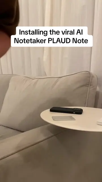 Installing the viral AI Notetaker #PLAUD #ChatGPT #VoiceRecorder #AITechnology  